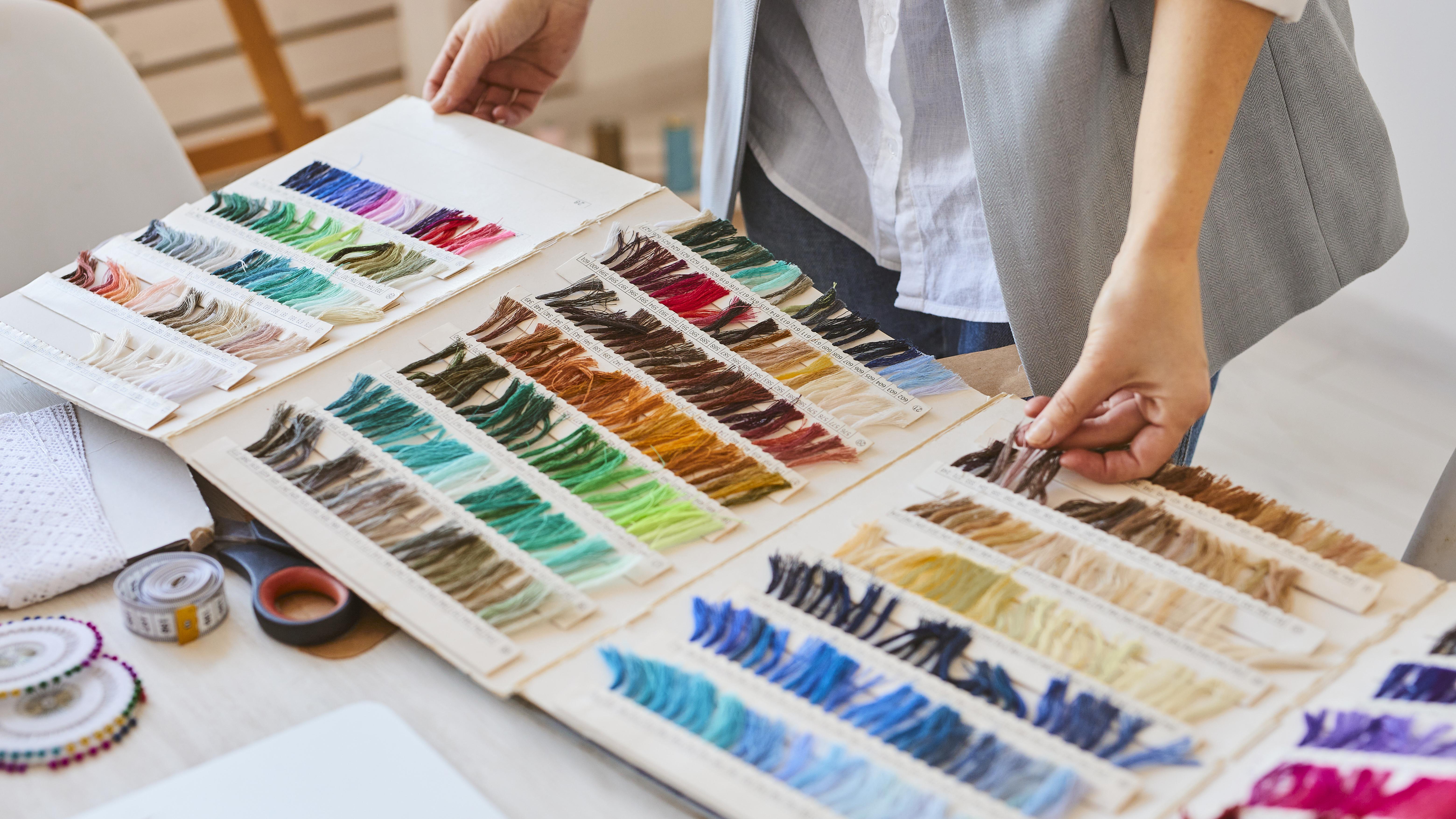 In-stock yarn and color options for fast-track sports accessory orders